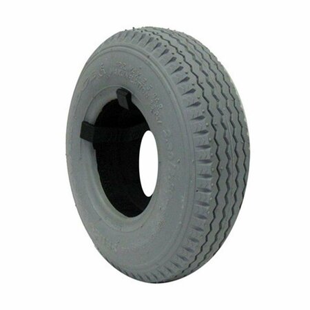 NEW SOLUTIONS 2.80 x 2.5 x 4 Foam Filled Sawtooth Primo Tire Wheelchair NE382266
